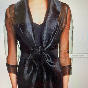 Brand new organza wrap jacket Adrianna Papell